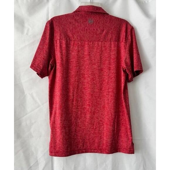 Vineyard Vines Performance Polo Shirt Red Striped Small Men’s - Picture 11 of 16
